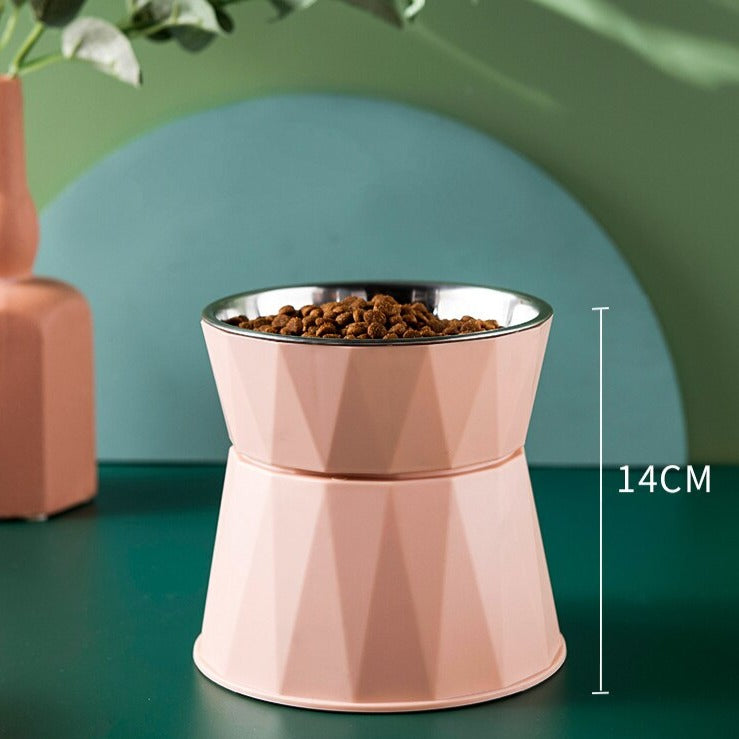 Cute Elevated Cat Bowl
