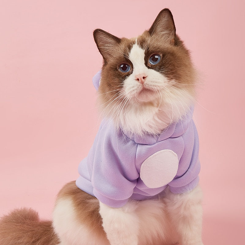 Cute Hoodie Clothes for Cats