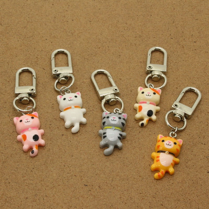 Cute Kitty Cat Keychain