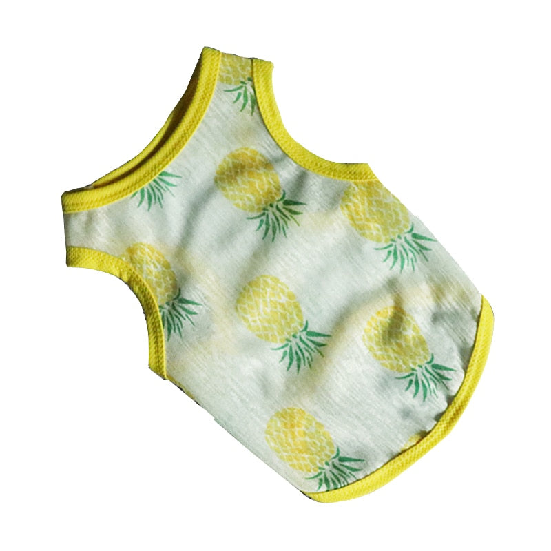 Cute Print Breathable Clothes for Cat