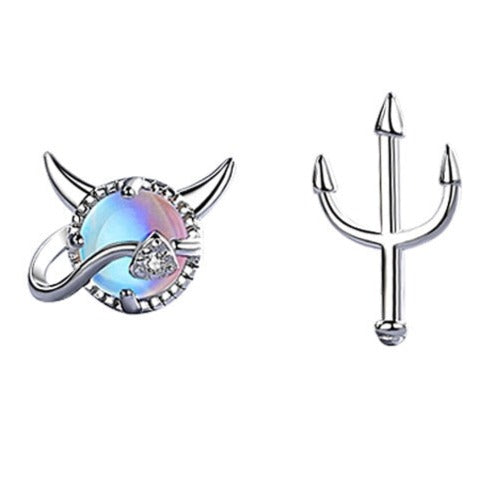 Devil Cat Earrings
