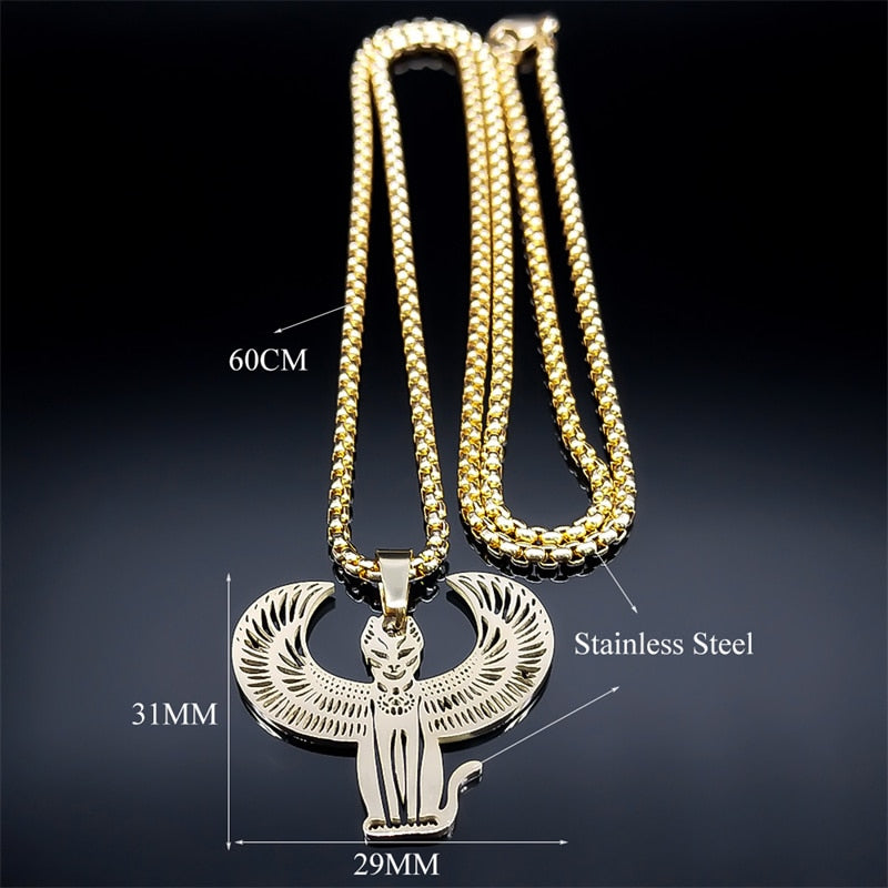 Egyptian Cat Necklace