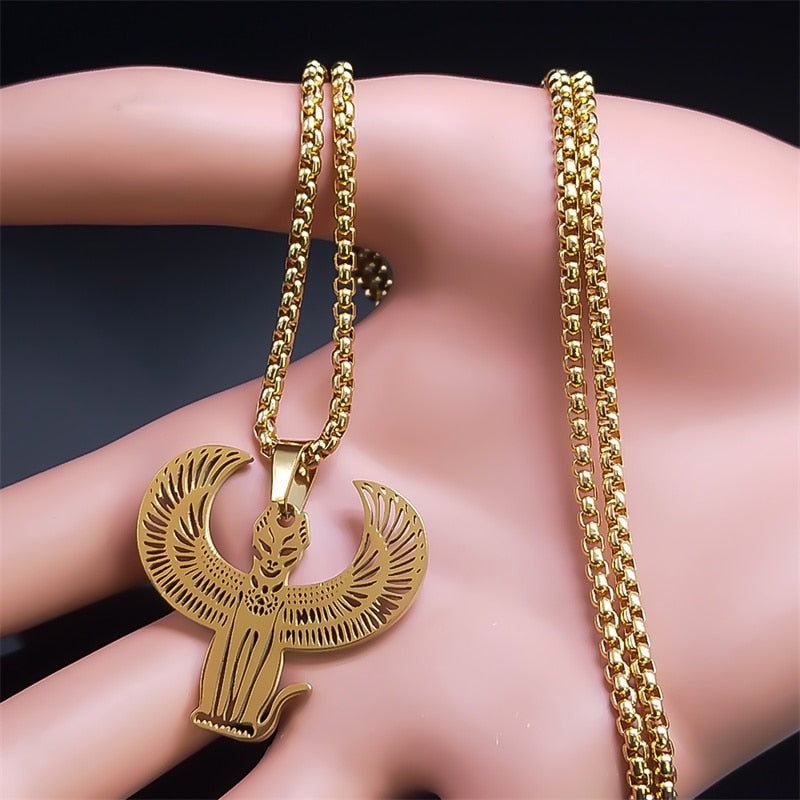 Egyptian Cat Necklace