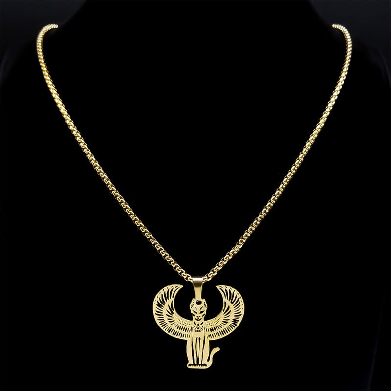 Egyptian Cat Necklace
