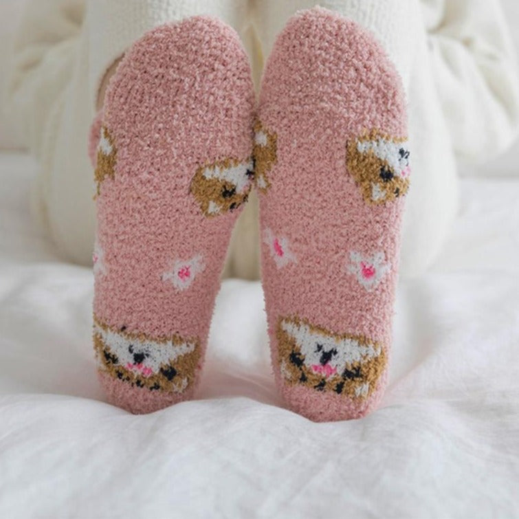 Fluffy Cat Socks