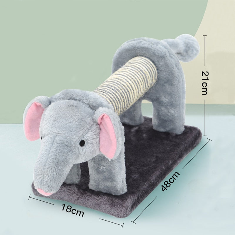 Funny Cat Scratching Post