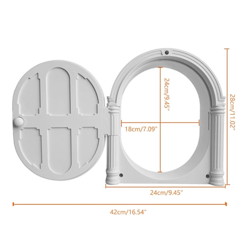 Gate Cat Door