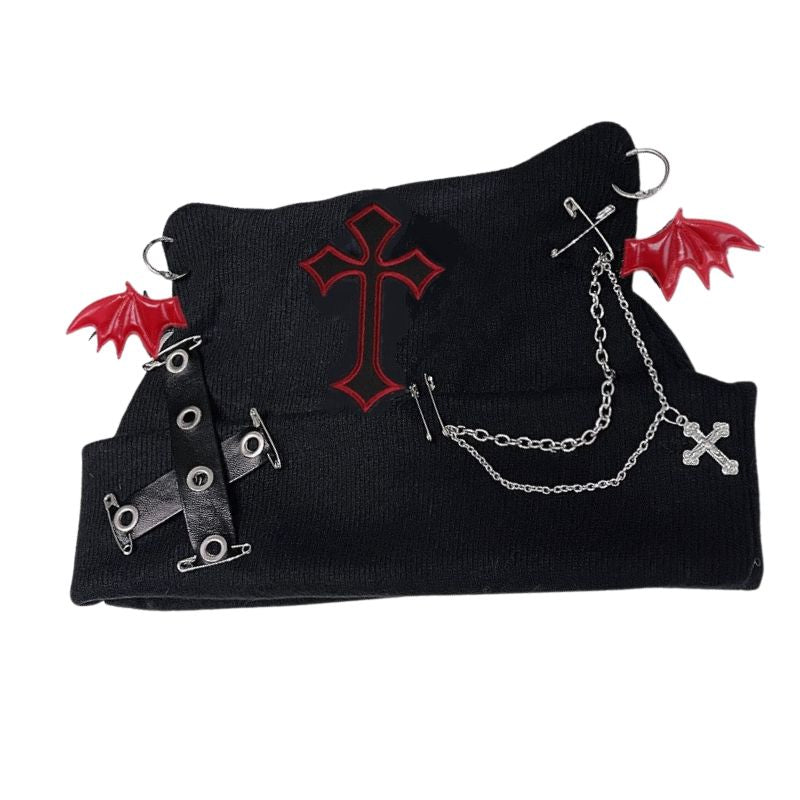 Gothic Cat Beanie
