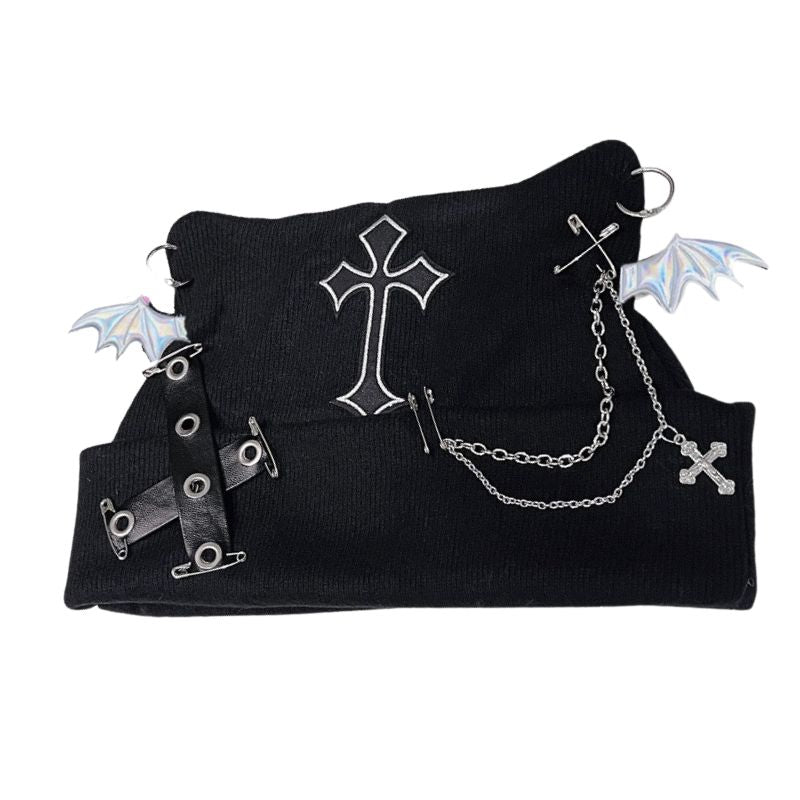 Gothic Cat Beanie