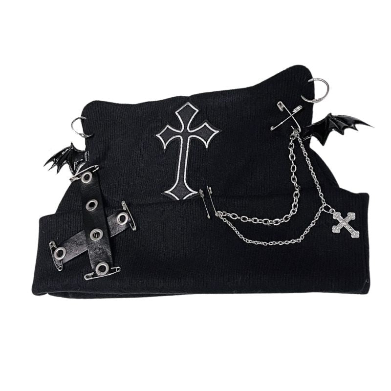 Gothic Cat Beanie