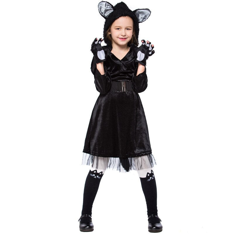 Gothic Cat Dress