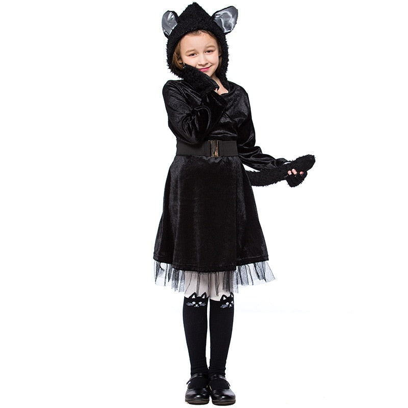 Gothic Cat Dress