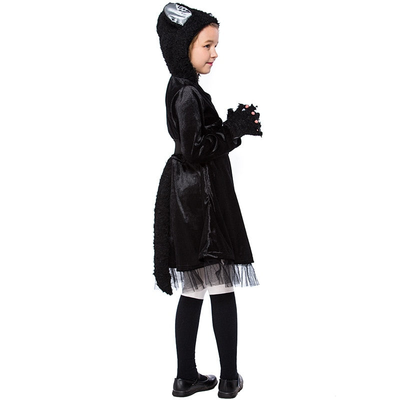 Gothic Cat Dress