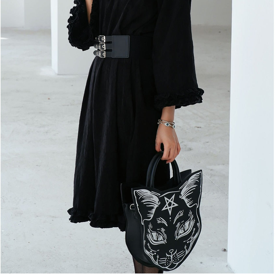Gothic Cat Handbag
