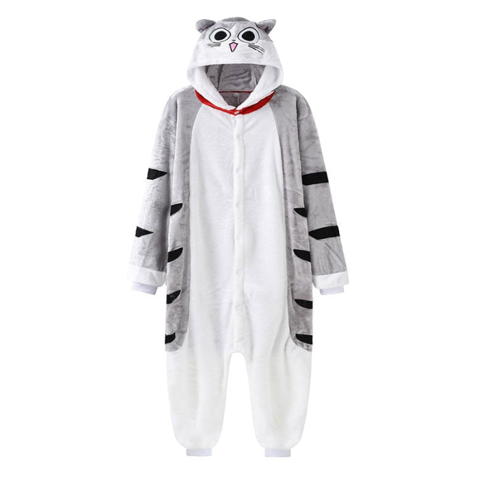 Grey Cat Kigurumi
