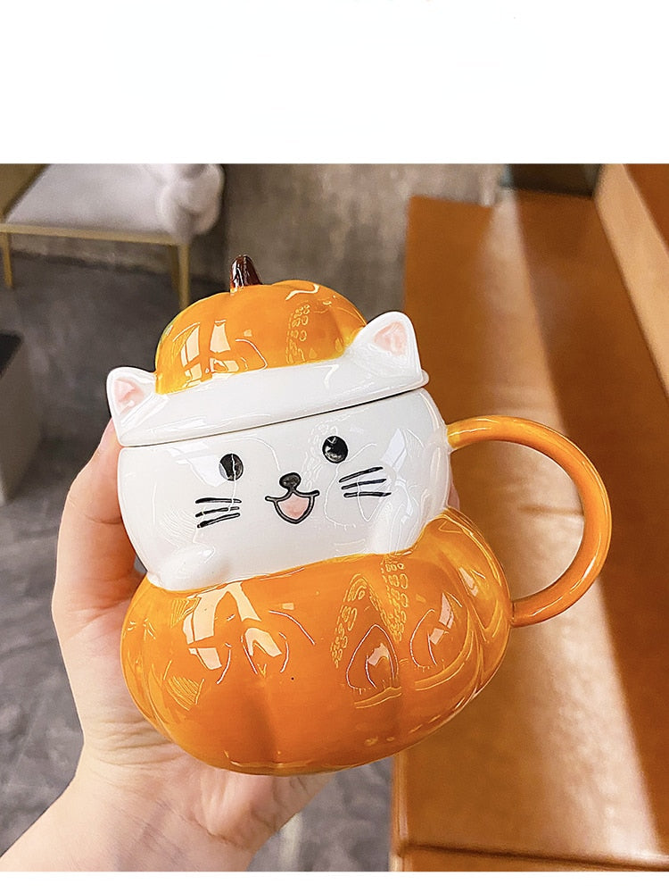 Halloween Cat Mug