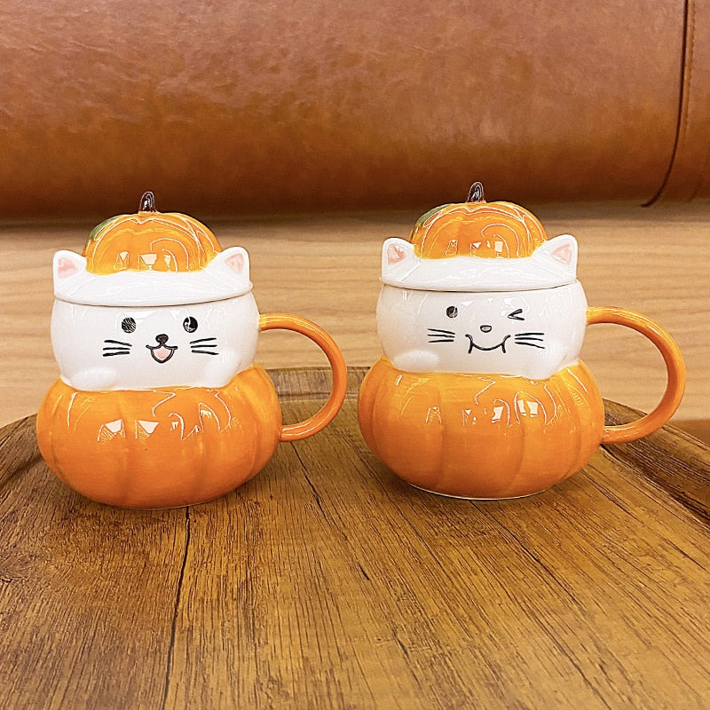 Halloween Cat Mug