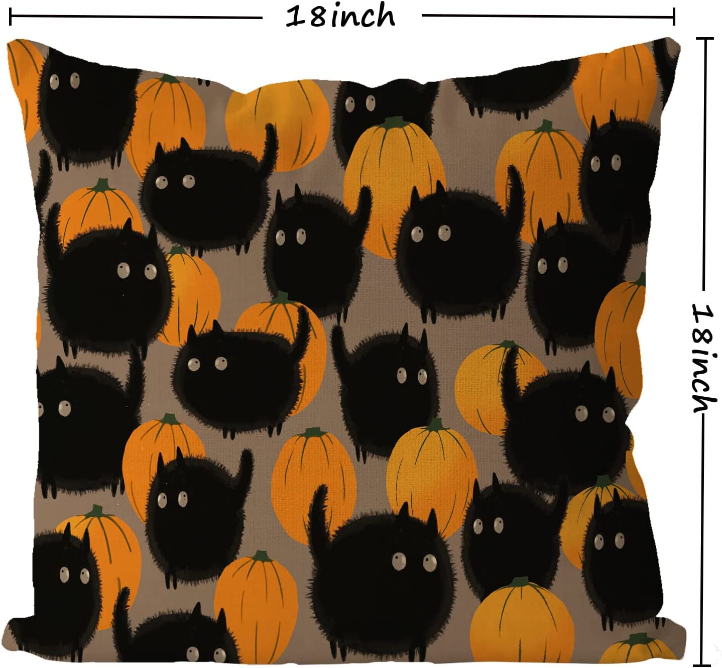 Halloween Cat Pillow