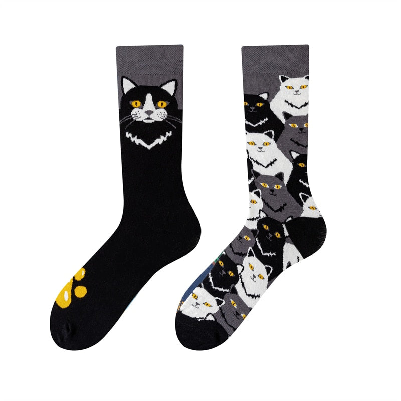 Halloween Cat Socks