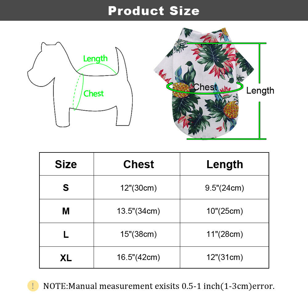 Hawaiian Clothes for Cats