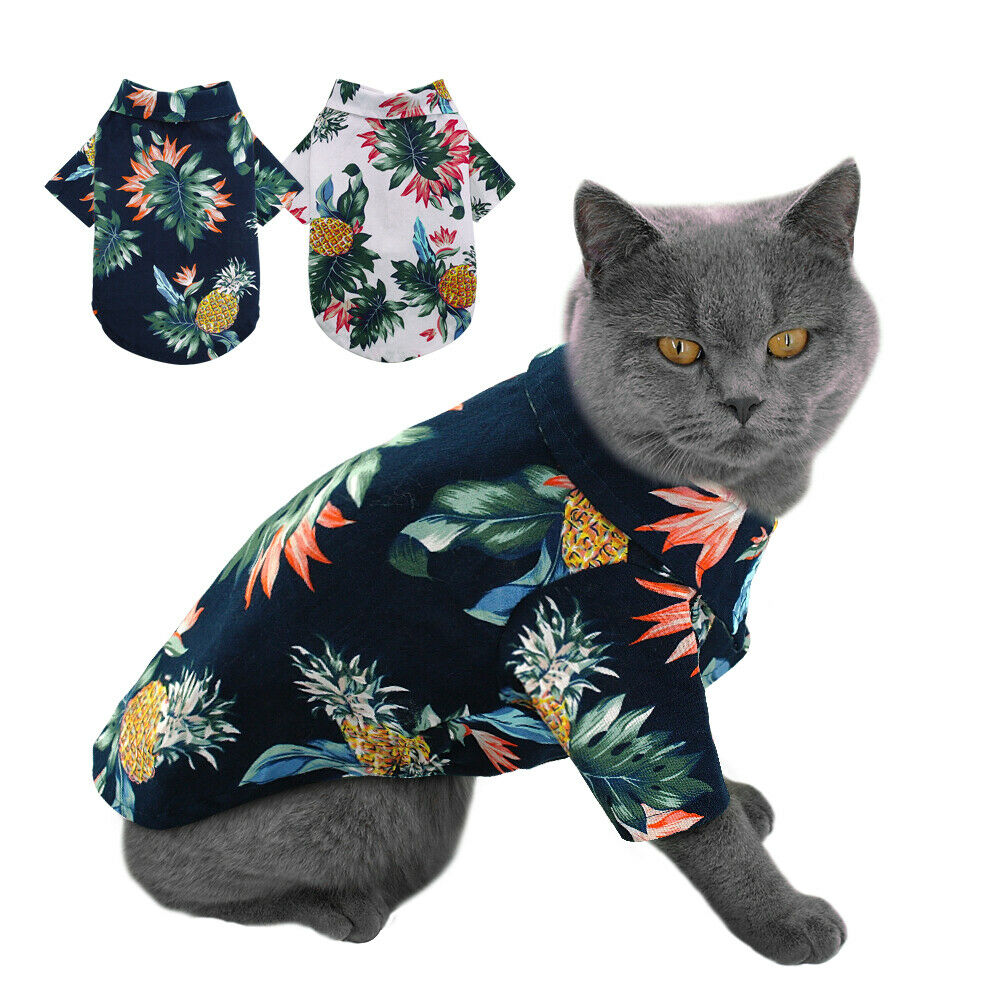 Hawaiian Clothes for Cats