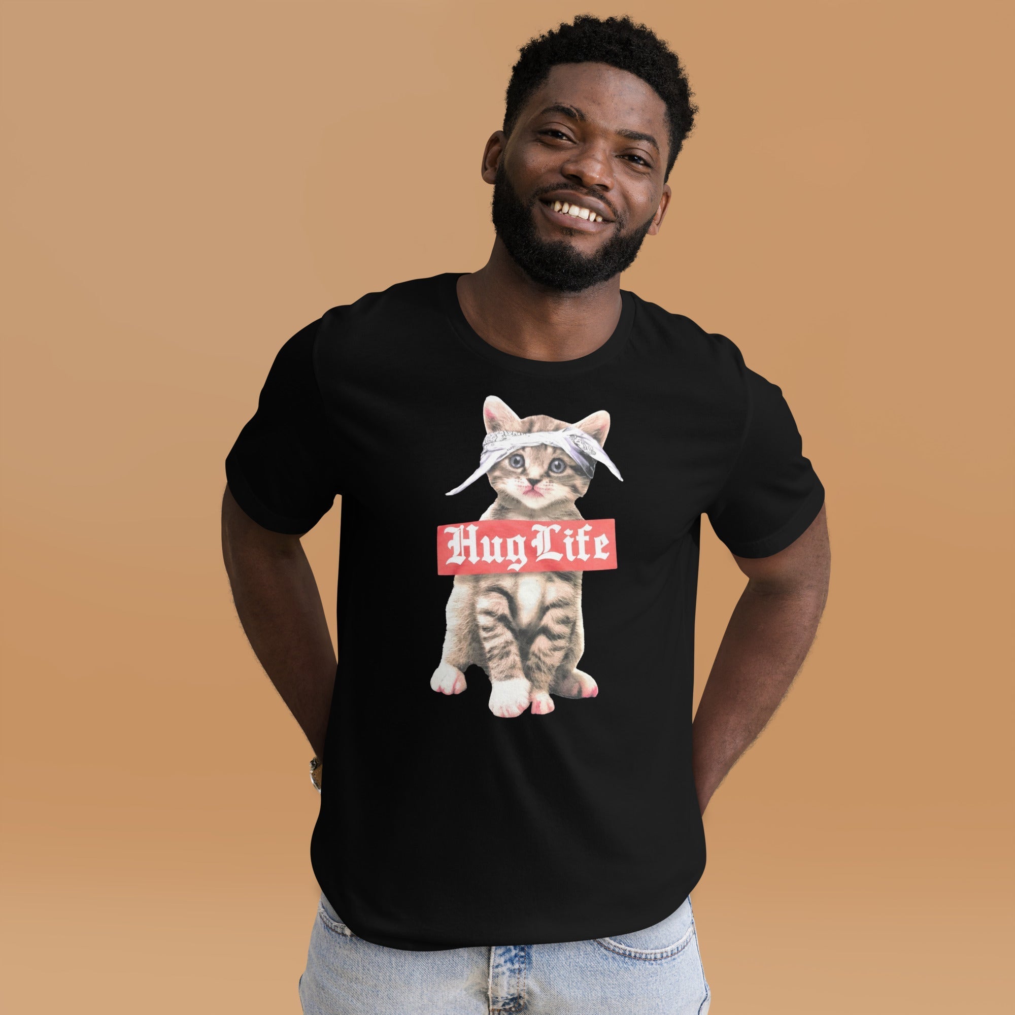 Hug Life cat shirt