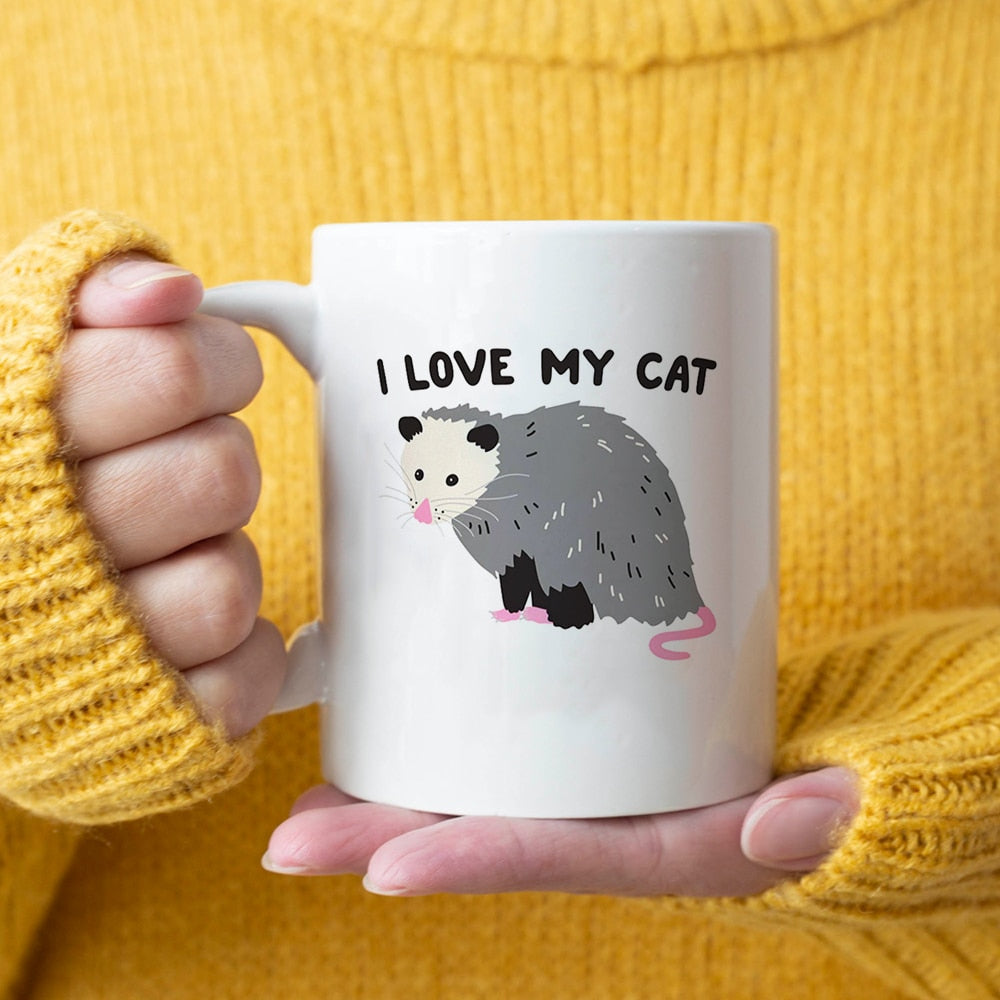 I Love My Cat Mug