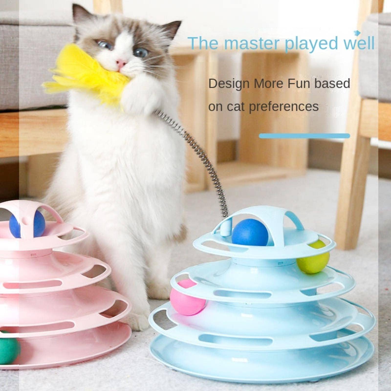 Interactive Tower Cat Toy