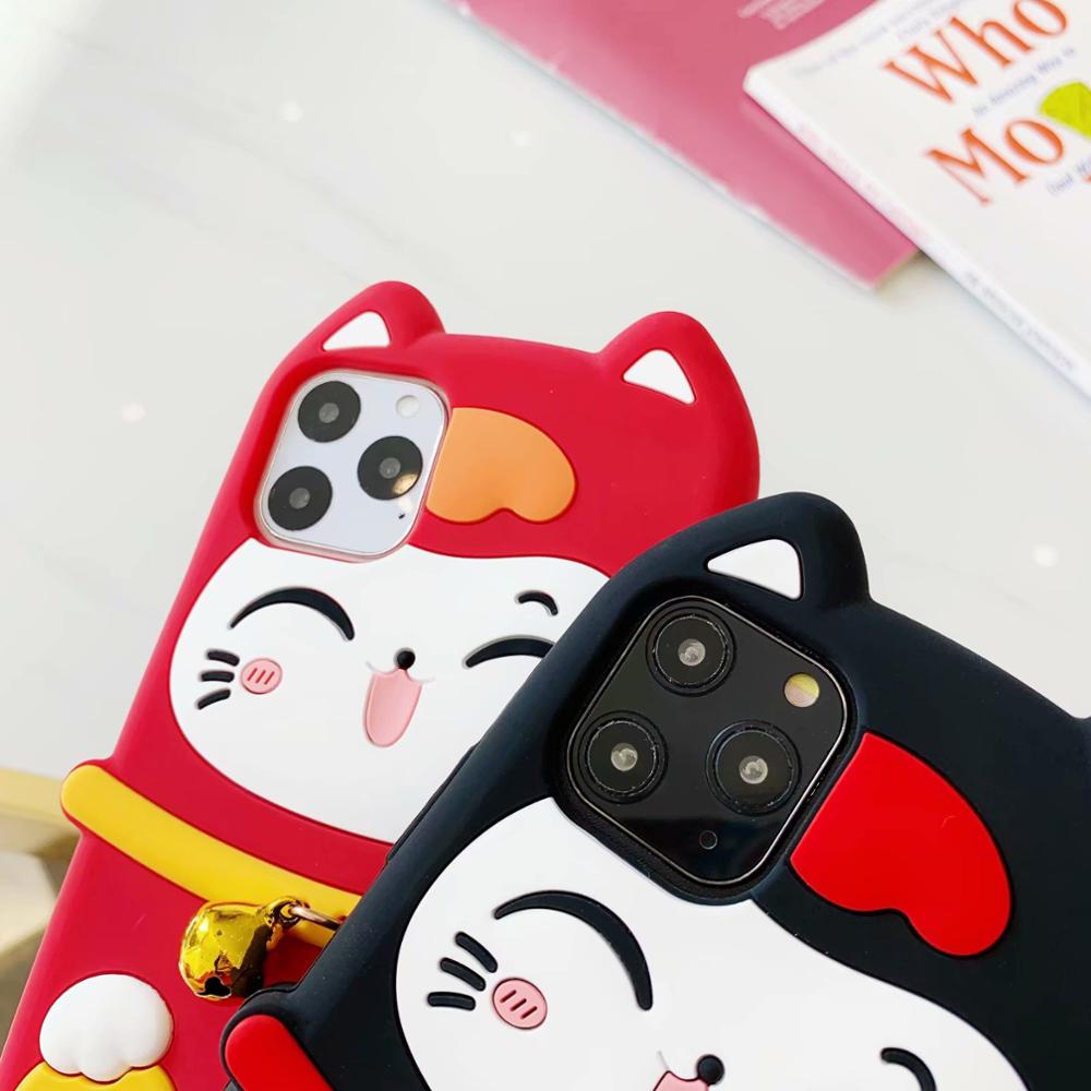 iPhone 3D Cat Phone Case