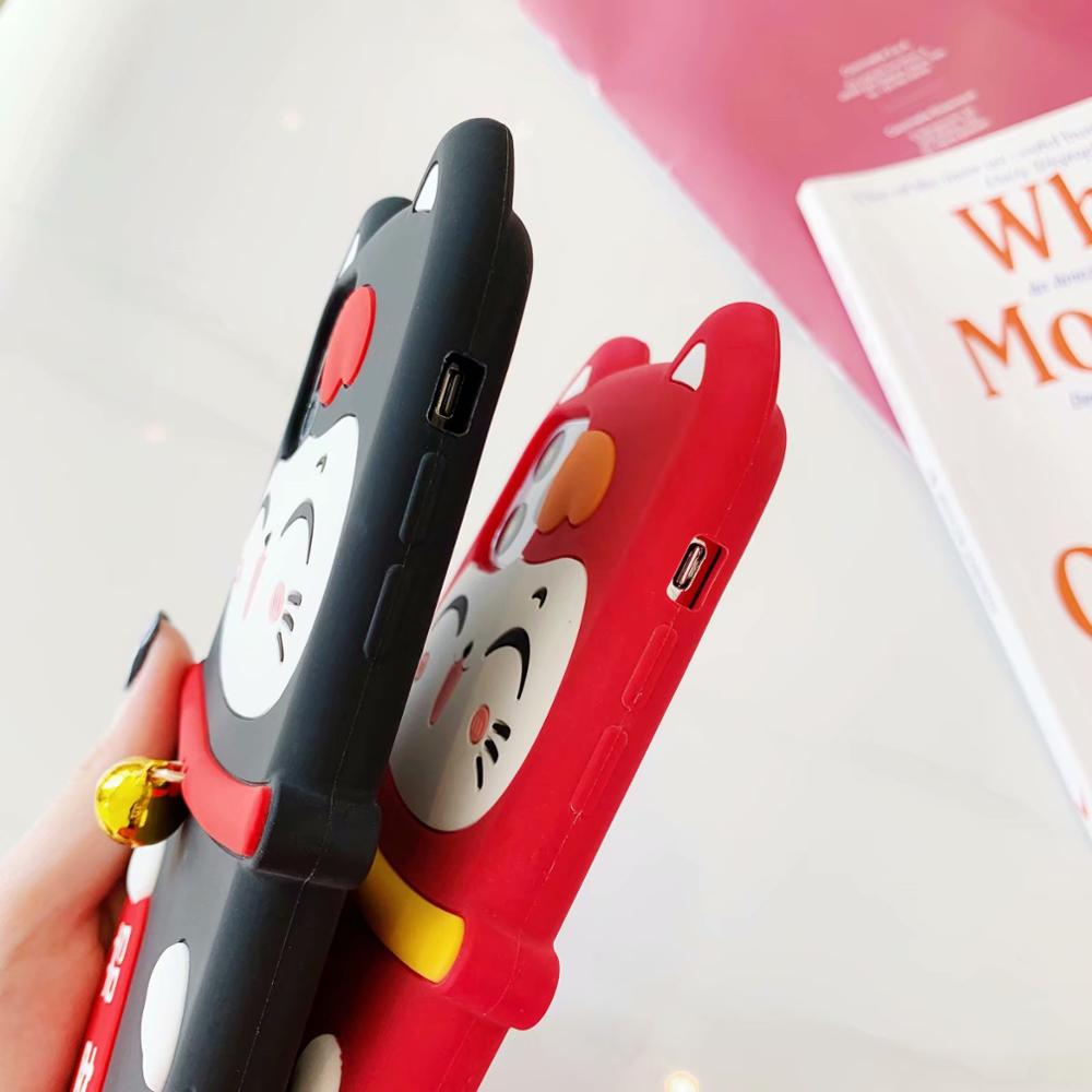 iPhone 3D Cat Phone Case