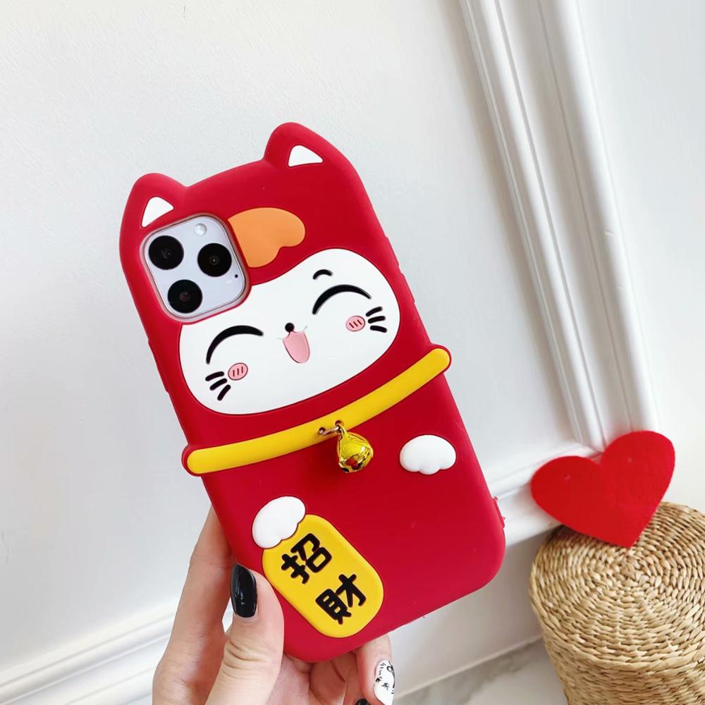 iPhone 3D Cat Phone Case
