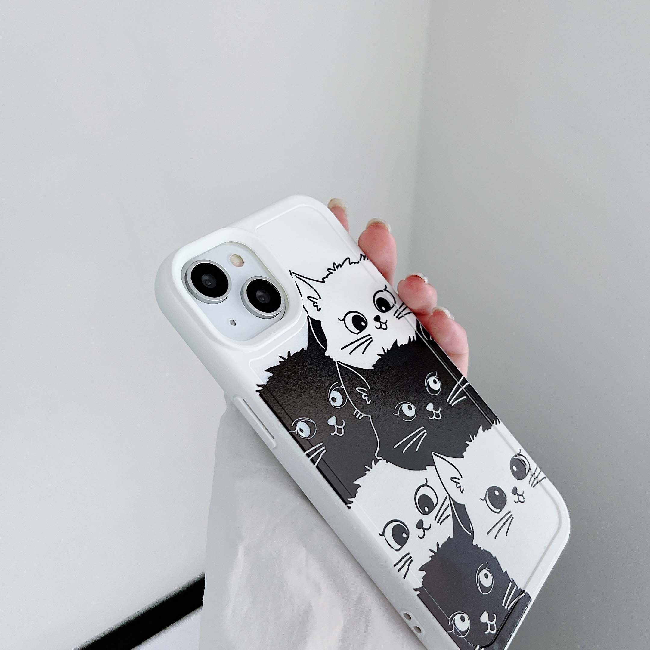 iPhone Black and White Phone Case