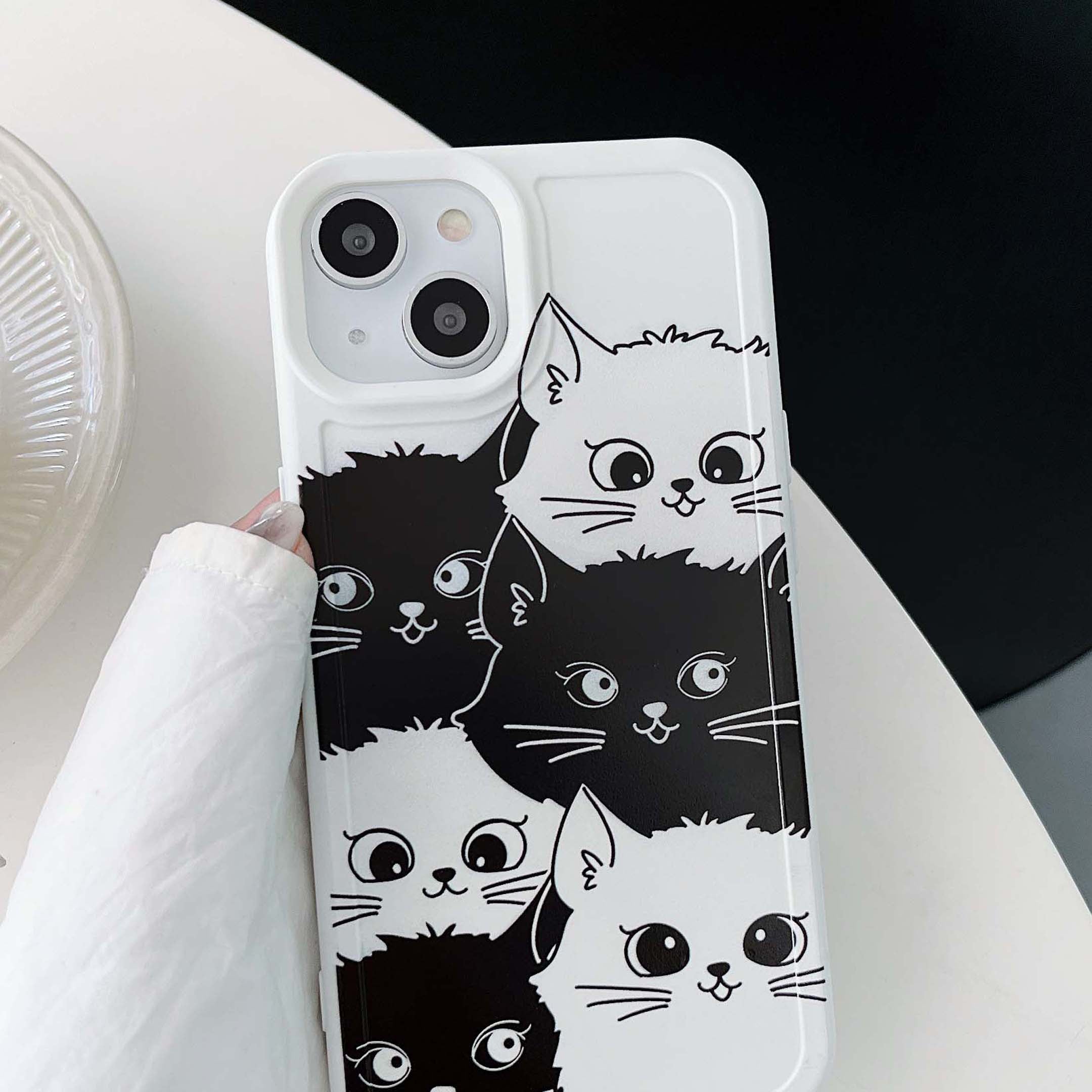 iPhone Black and White Phone Case