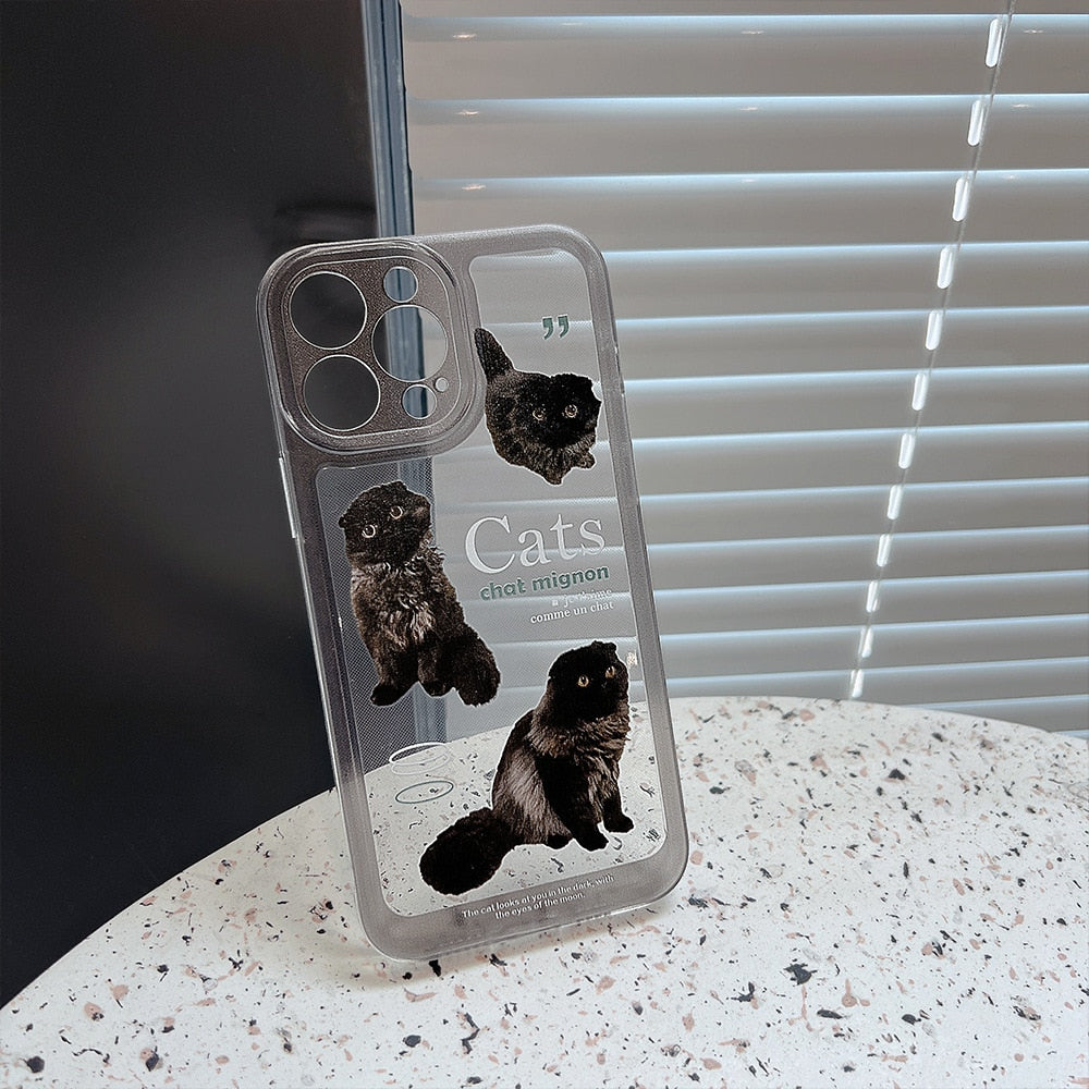 iPhone Black Cat Cell Phone Case