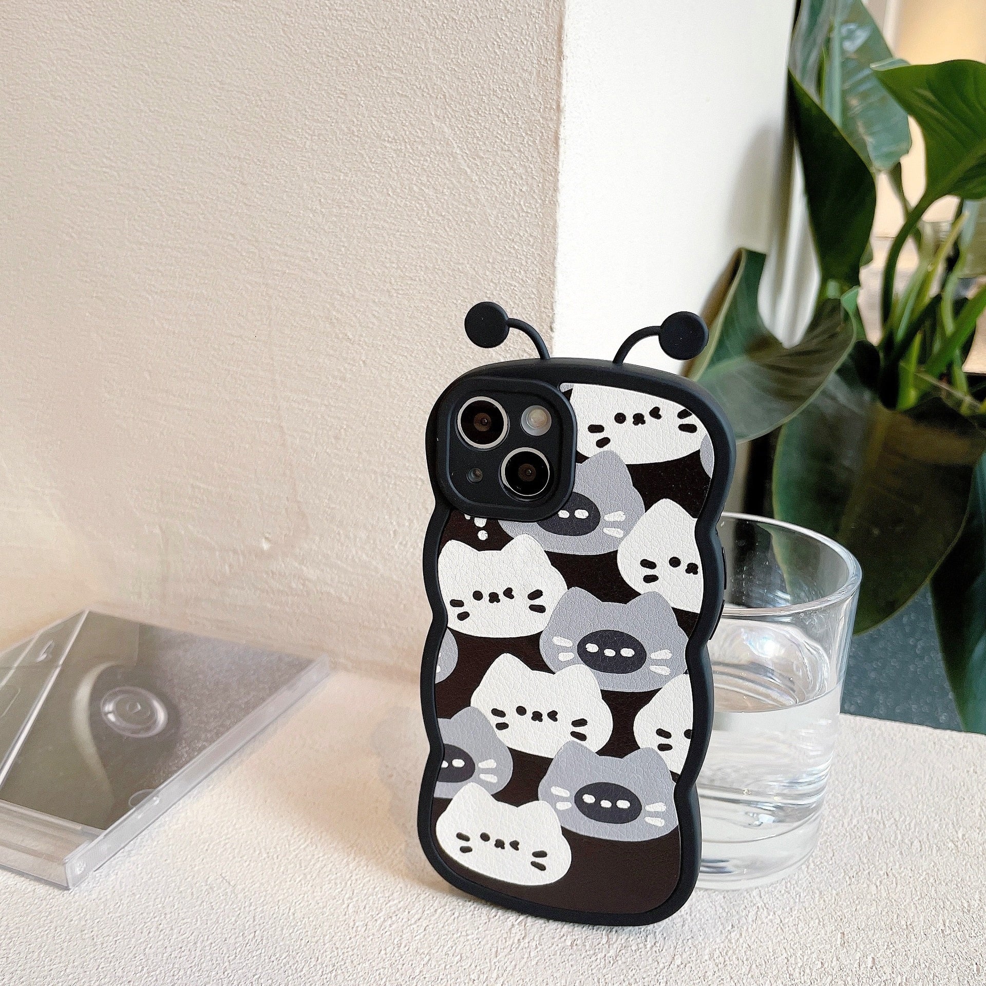 iPhone Butterfly Cat Phone Case