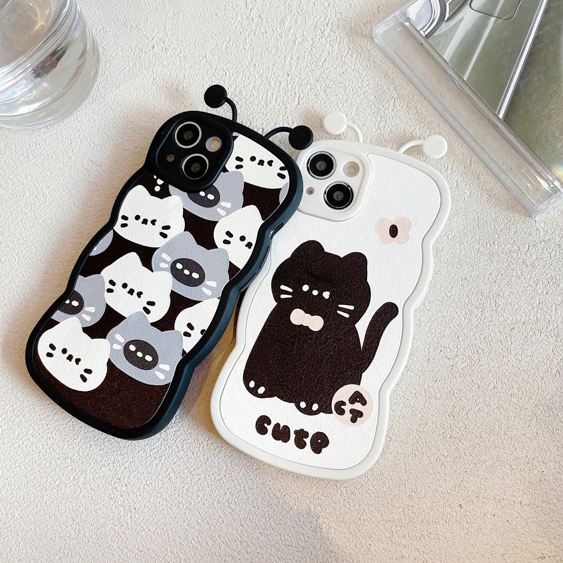 iPhone Butterfly Cat Phone Case