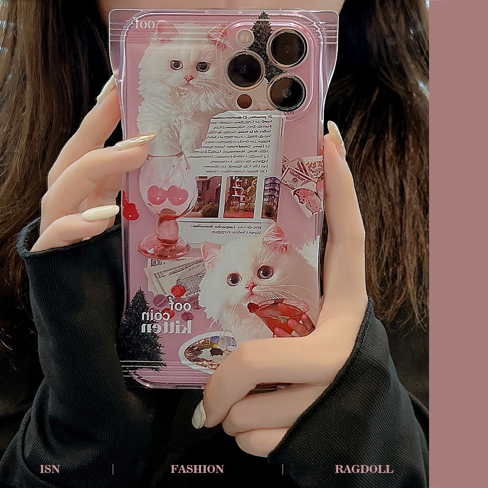 iPhone Candy Cat Phone Case