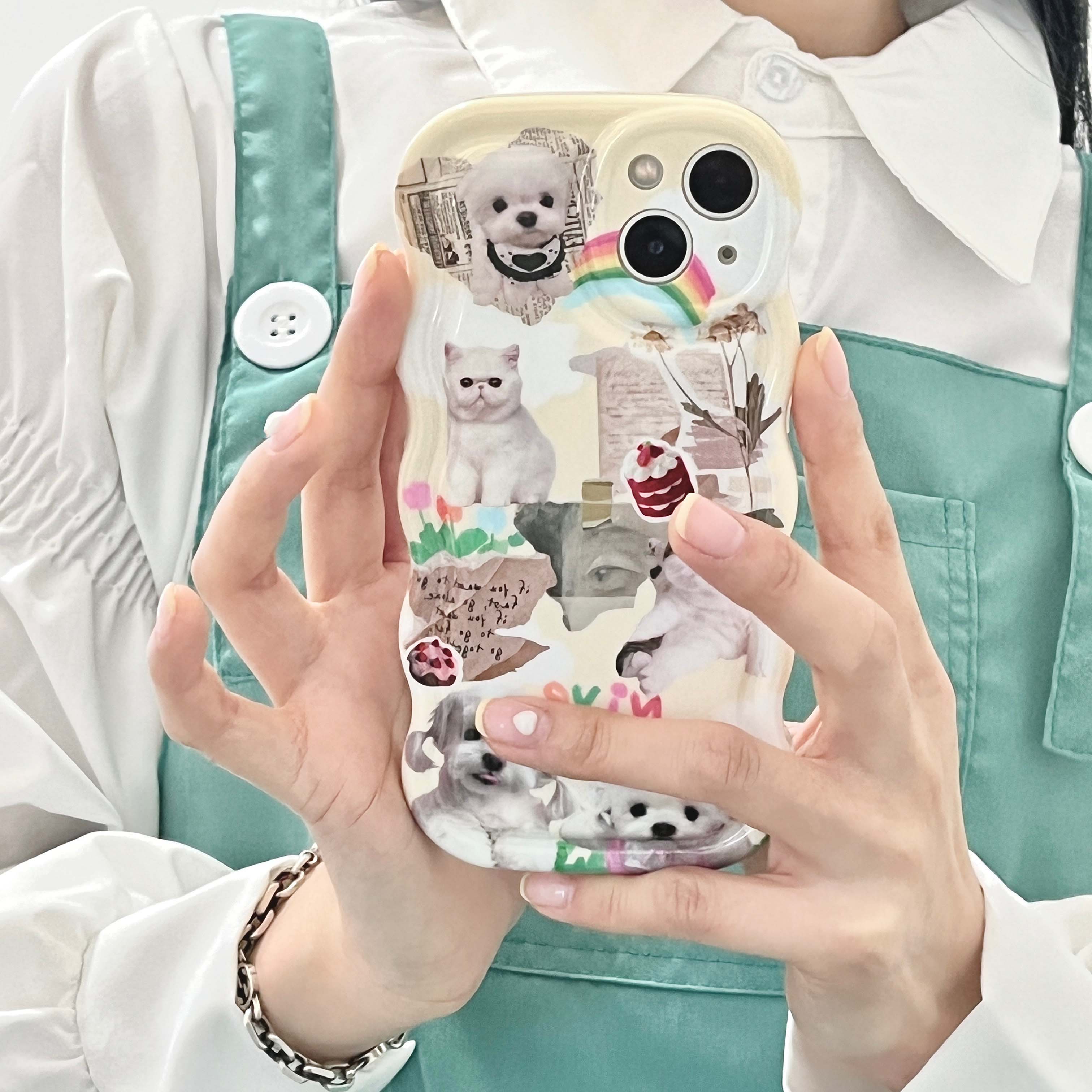 iPhone Cat and Dog Phone Case