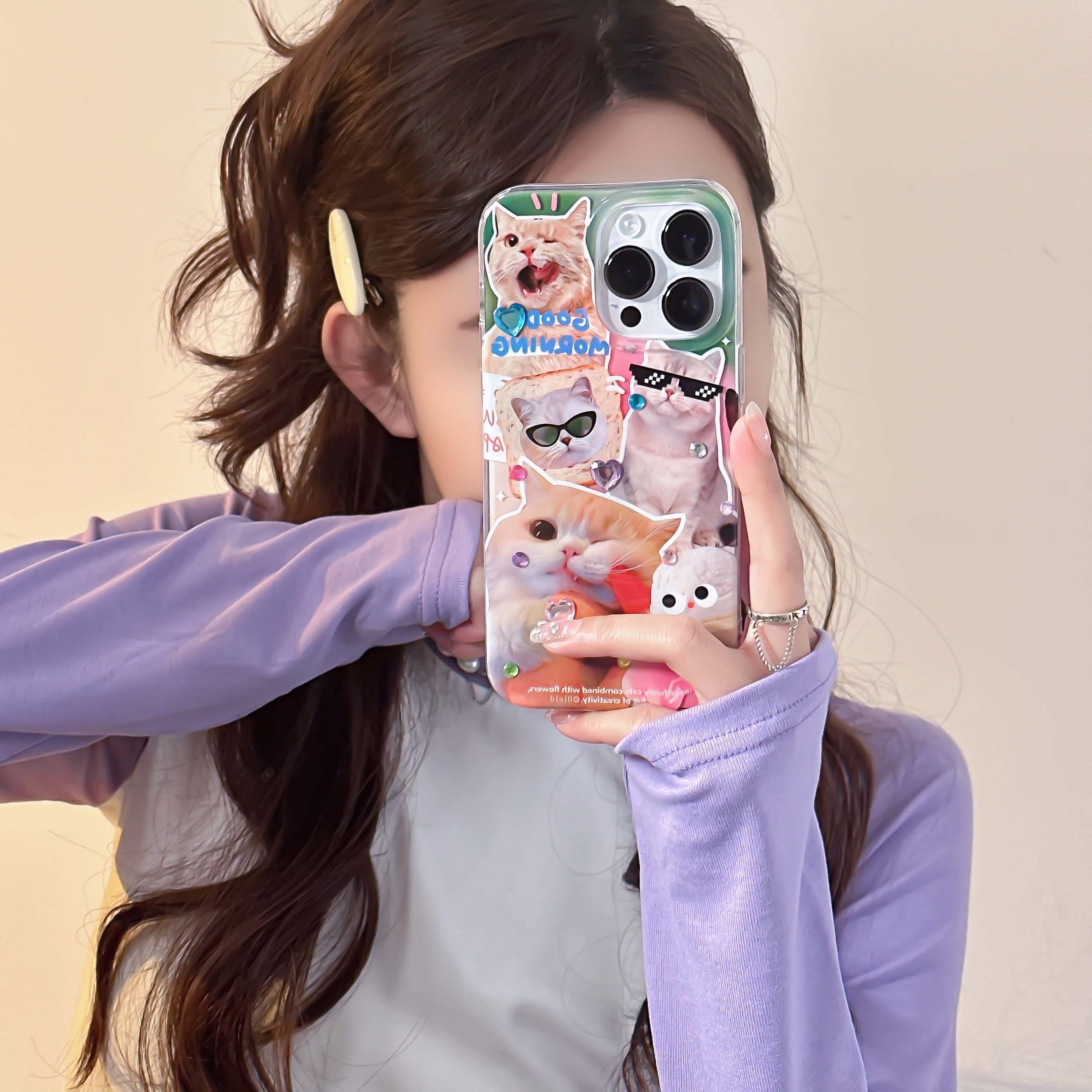 iPhone Cat Meme Phone Case