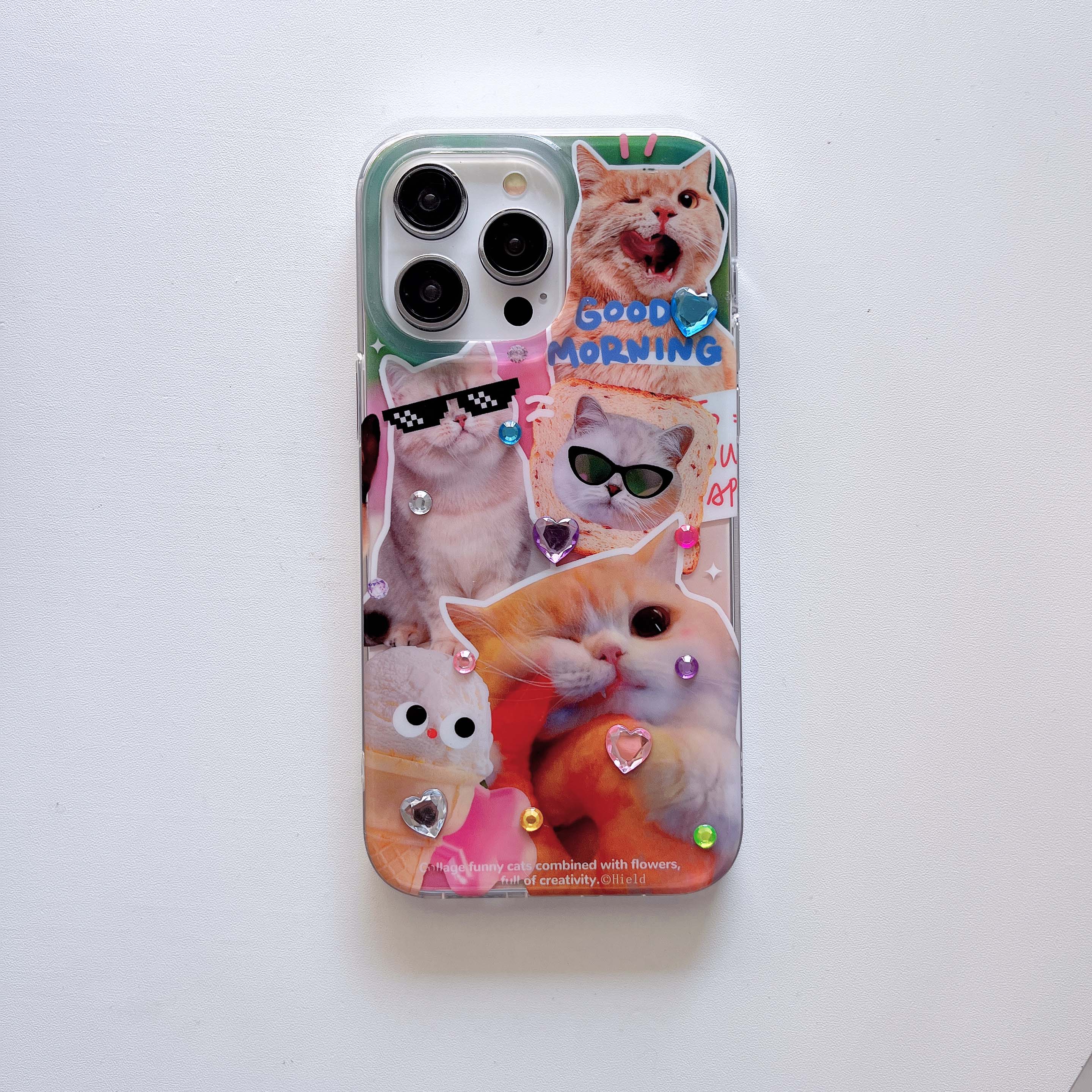 iPhone Cat Meme Phone Case