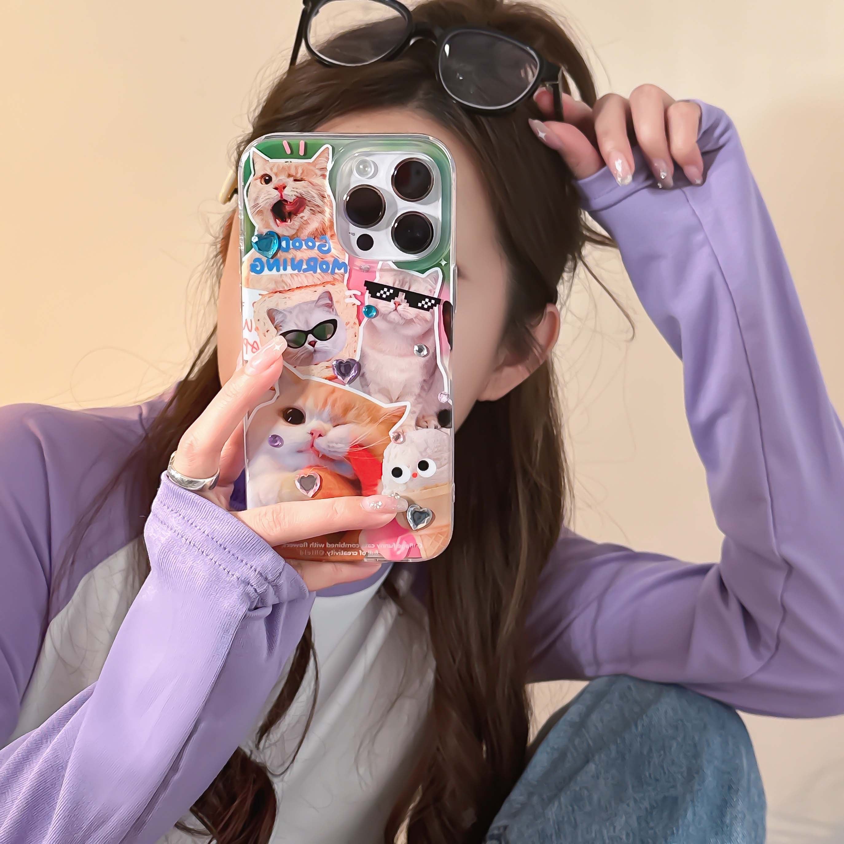 iPhone Cat Meme Phone Case