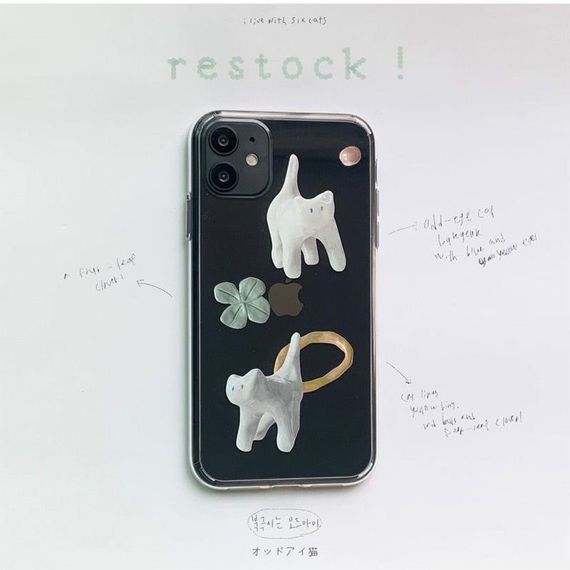 iPhone Clear Cat Case