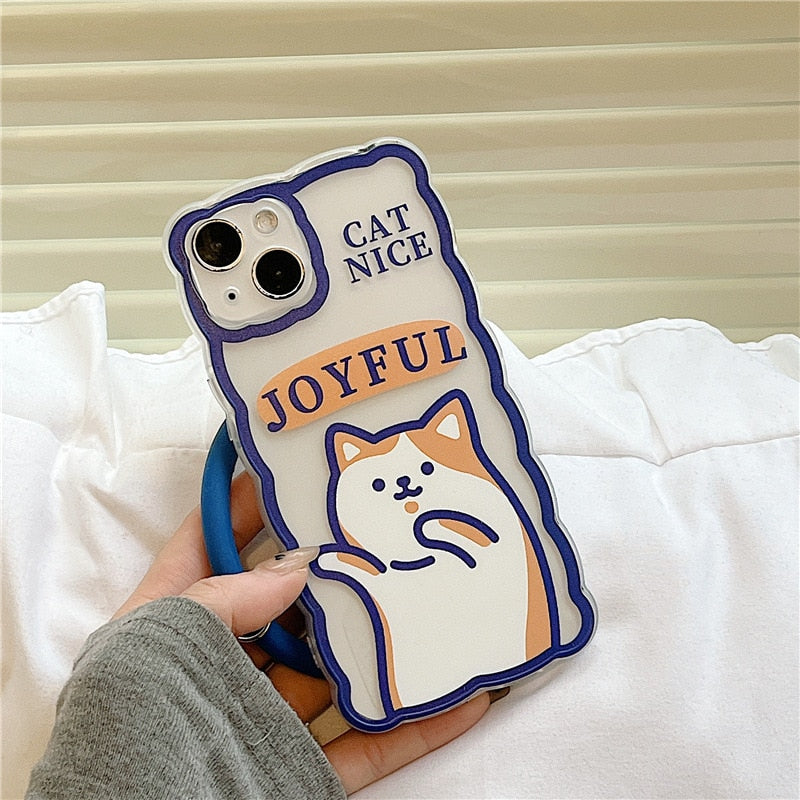 iPhone Happy Cat Phone Case