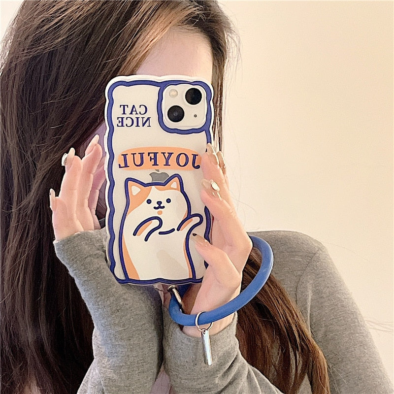iPhone Happy Cat Phone Case