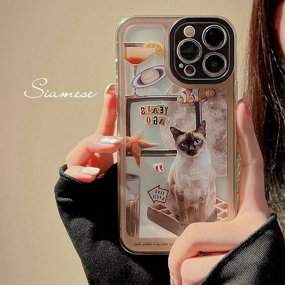 iPhone Siamese Cat Phone Case