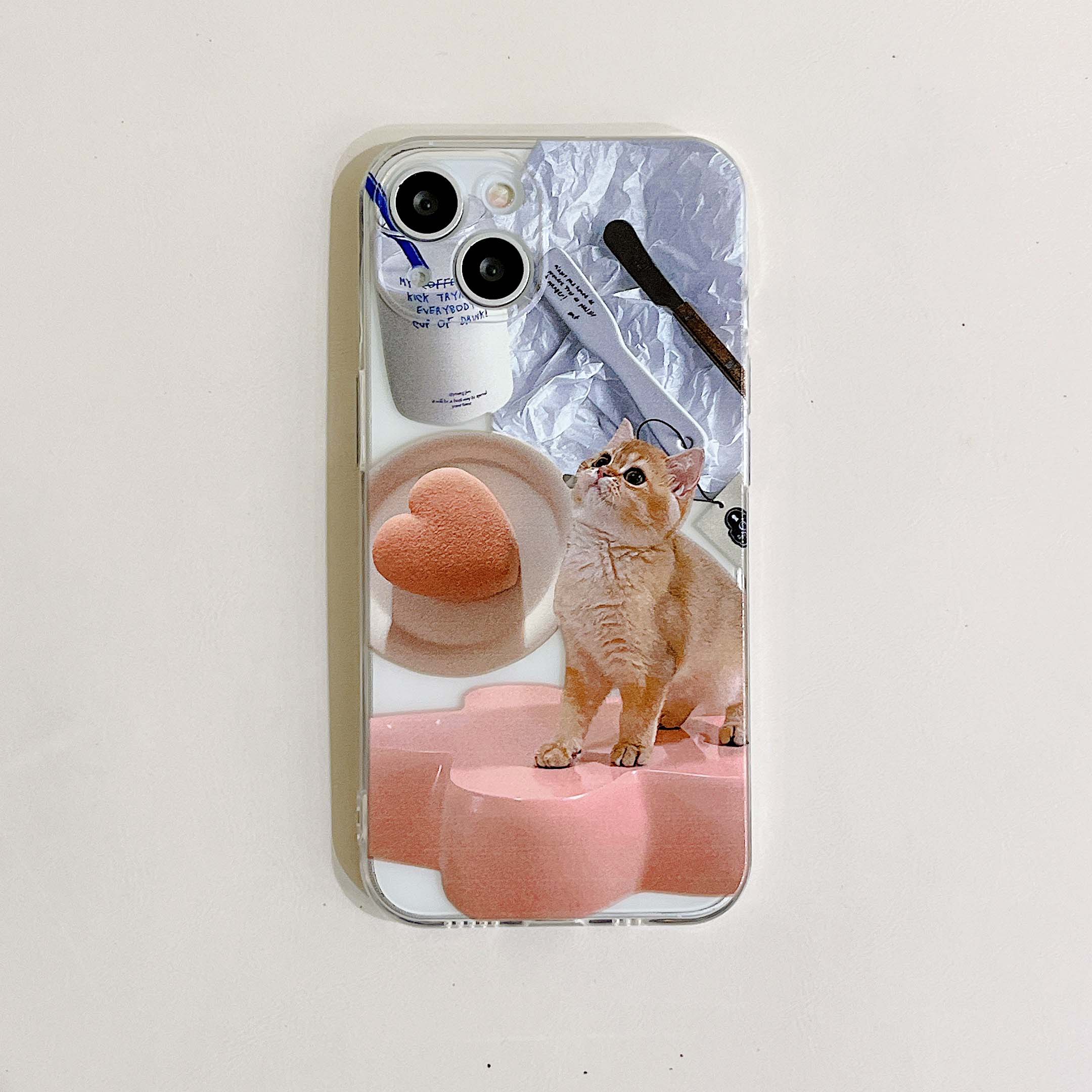 iPhone Silicone Cat Phone Case