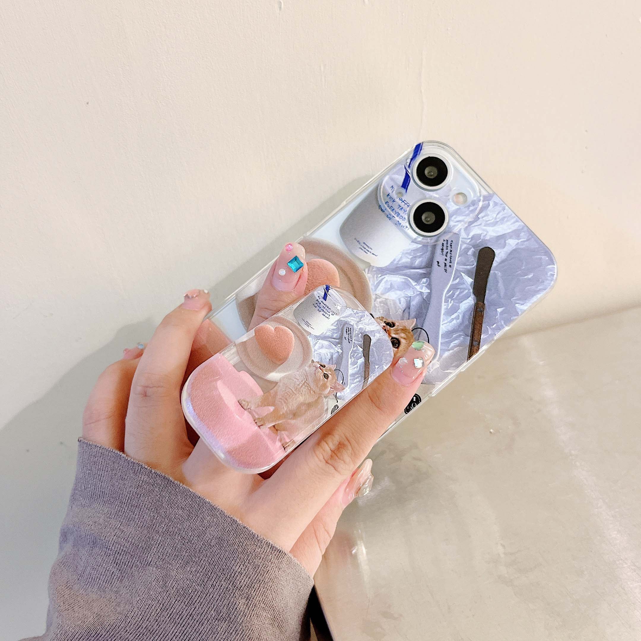 iPhone Silicone Cat Phone Case