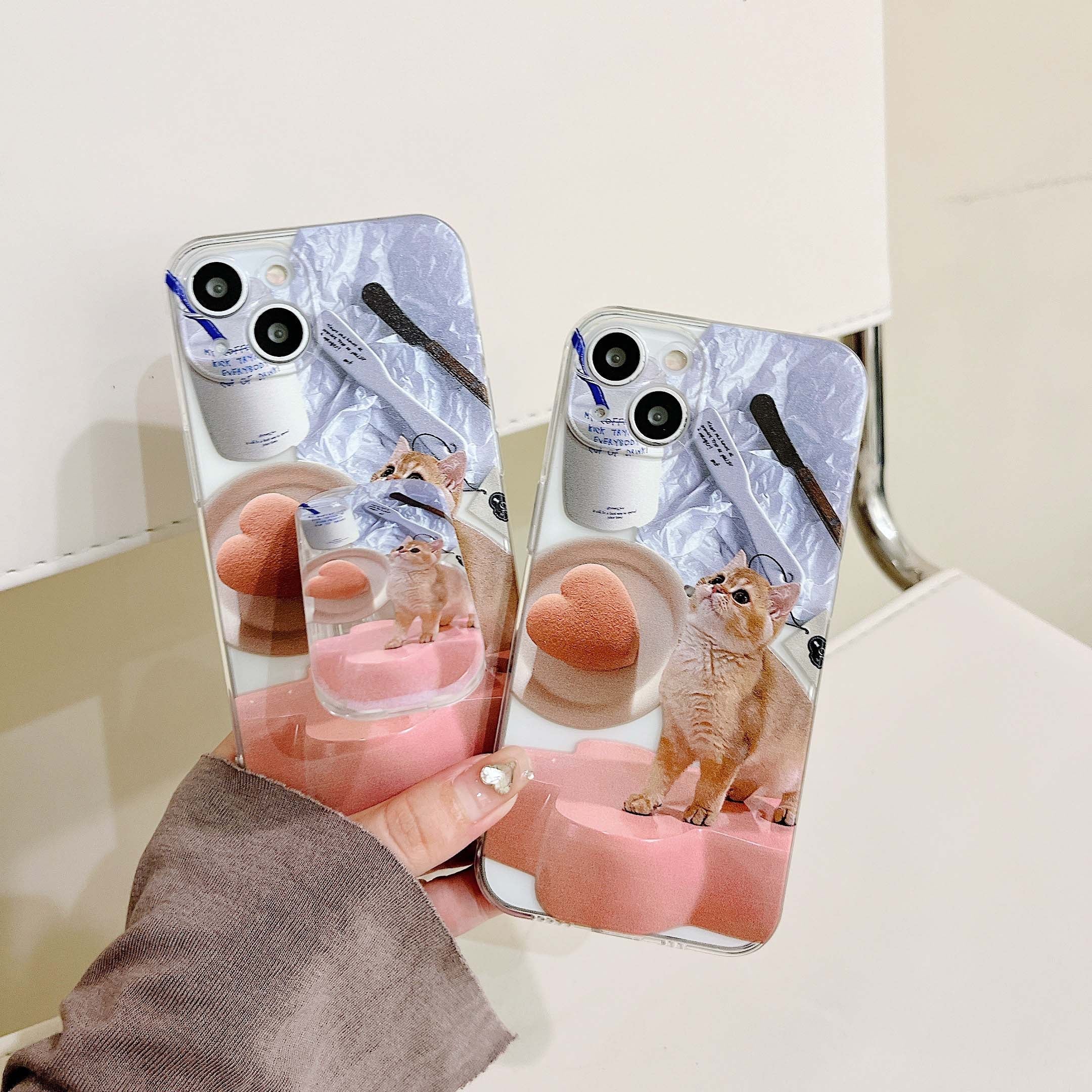 iPhone Silicone Cat Phone Case