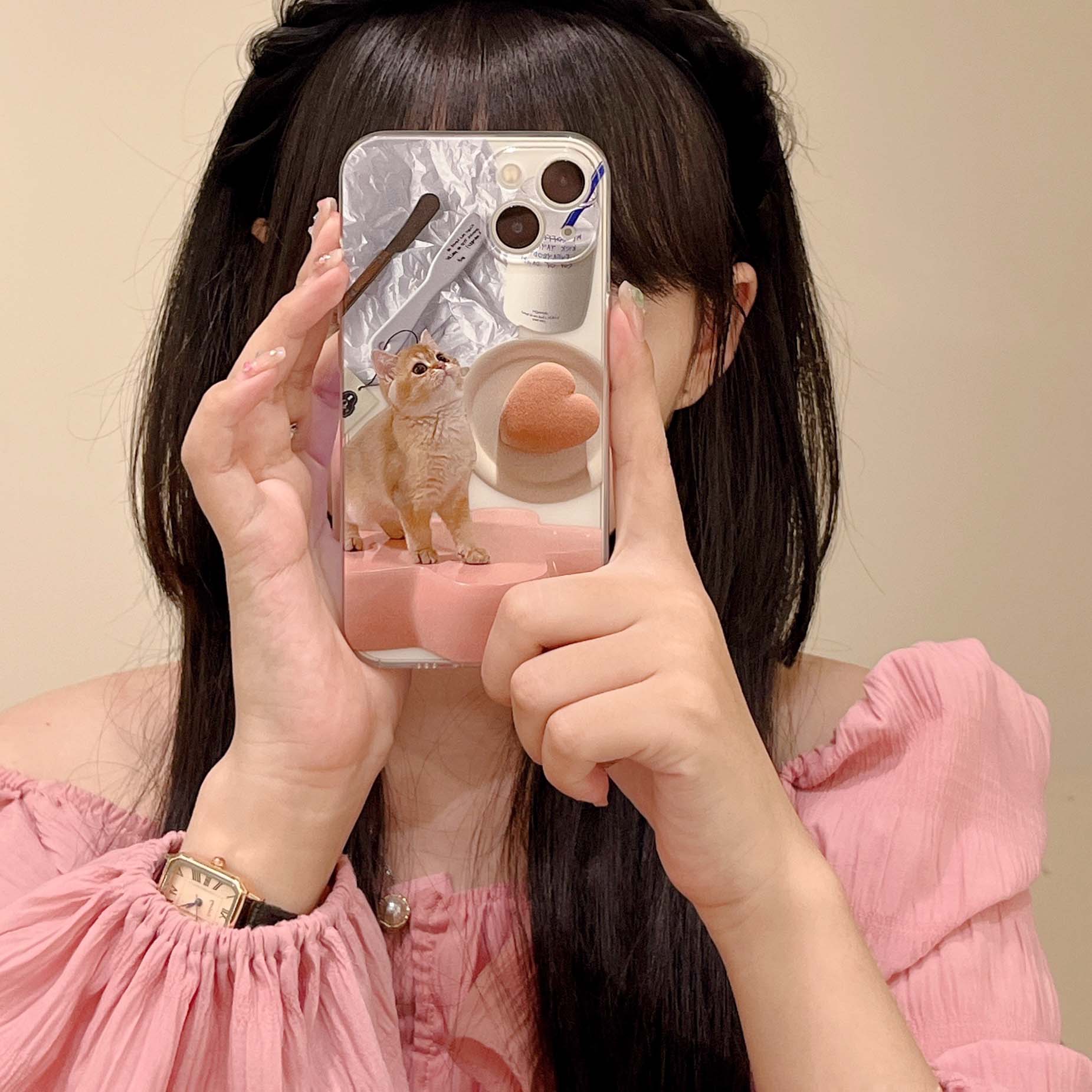 iPhone Silicone Cat Phone Case