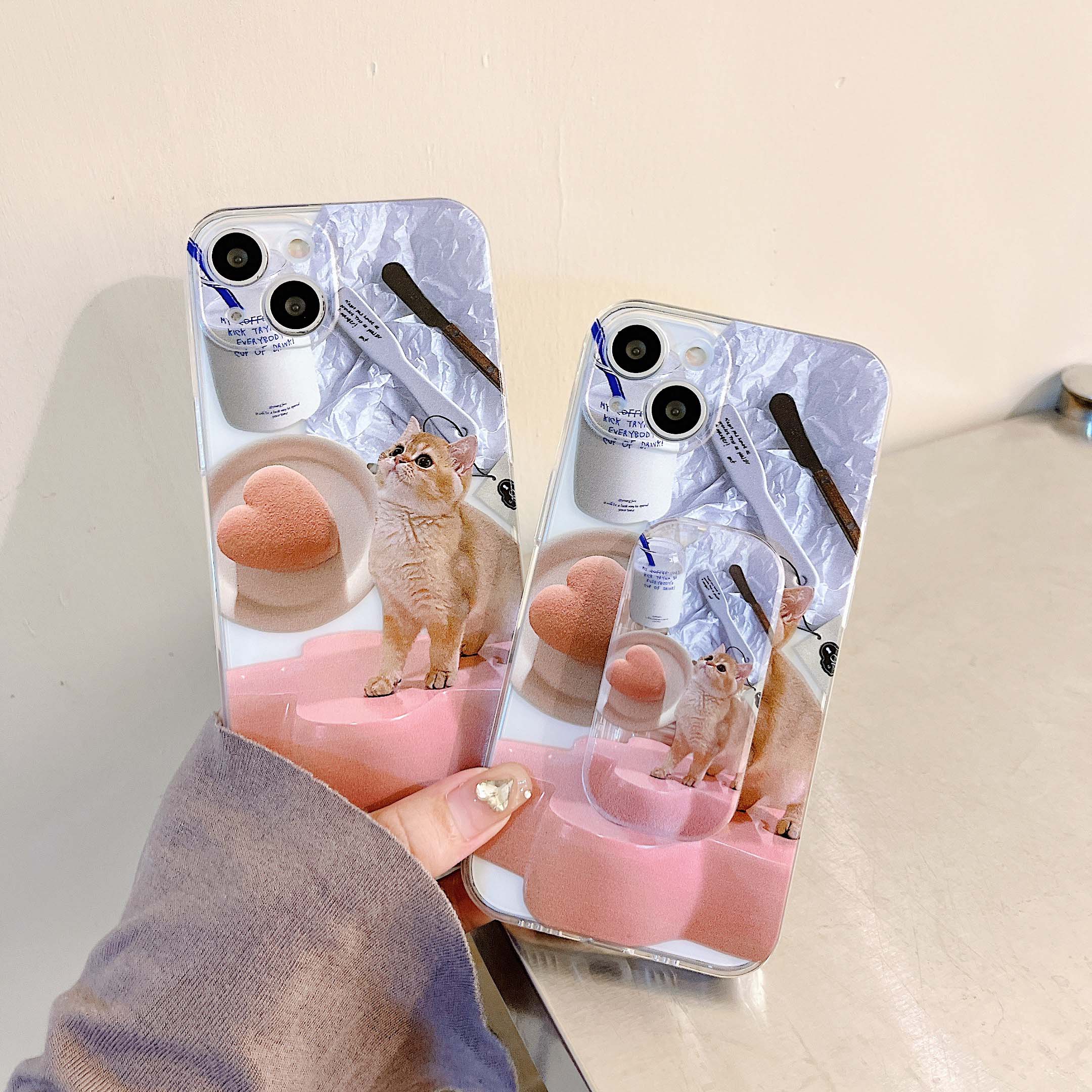 iPhone Silicone Cat Phone Case